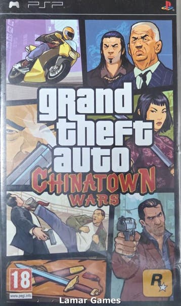 GTA Grand Theft Auto Chinatown Wars  zonder boekje (psp, Ophalen of Verzenden, Zo goed als nieuw