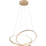 LED Hanglamp - Trion Alvin - 52W - Aanpasbare Kleur -, Ophalen of Verzenden, Nieuw, Metaal