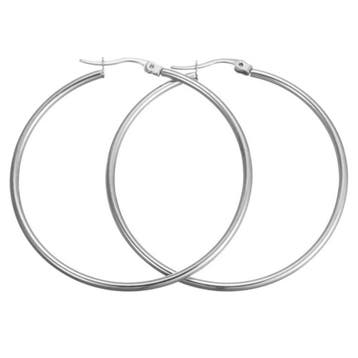 Fako Bijoux - Oorringen - RVS - Stainless Steel - Staal -, Verzenden, Nieuw