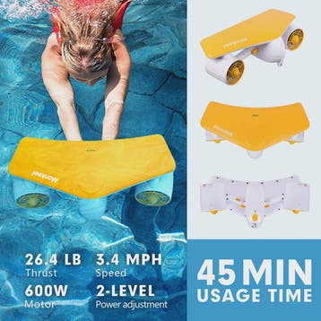 Elektrische Onderwater Scooter 600W - Krachtige Duikscooter, Watersport en Boten, Verzenden, Nieuw
