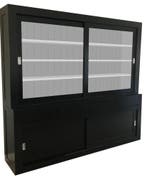 Buffetkast zwart design soft close 240cm, Ophalen of Verzenden, Nieuw
