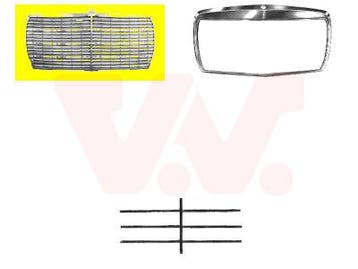 Grille o.a: Mercedes-Benz, 200-280 (W123), 200-300D (W123), Auto-onderdelen, Ophalen of Verzenden, Nieuw, Mercedes-Benz