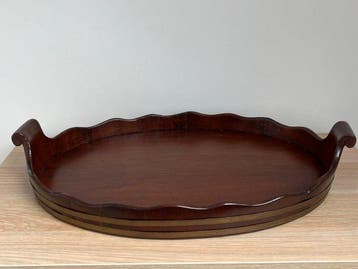 Decoratief dienblad - Georgian revival