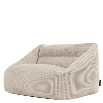 Cecilia Cord Kinder Zitzak Sofa - Stone, Verzenden, Nieuw