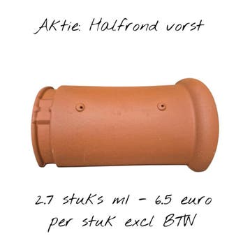 Div. Renovatie nokvorsten (nieuw en gebruikt), Nieuw, Overige kleuren, 15 m² of meer, Dakpannen