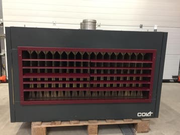 100 Kw WINTERWARM gasheater (2135), voorzien van centrifugaa, Ophalen of Verzenden, Gebruikt, 800 watt of meer, Kachel