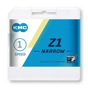 KMC Z1 Narrow Ketting - 1 Speed - 1/2 x 3/32 - 112 Schakel, Fietsen en Brommers, Verzenden, Nieuw