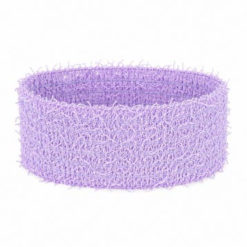 Haarband Stof 7cm - Opengewerkt - Spriet - Lila Paars, Nieuw