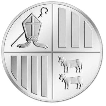 1 kilo zilveren kilo Andorra Eagle munt, Verzenden