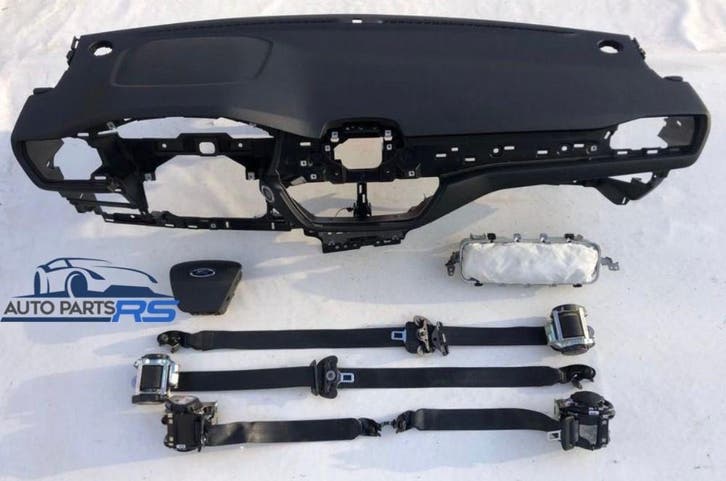 Dashboard + Airbags + Veiligheidsgordels Ford Focus MK4, Auto-onderdelen, Dashboard en Schakelaars, Gebruikt, Ford, Verzenden