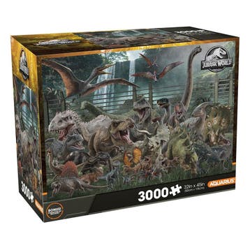 Jurassic World: 3000 Piece Jigsaw Puzzle, Ophalen of Verzenden, Nieuw