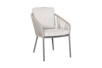 Suns Nappa dining stoel MRG frame en camel sand rope, Nieuw