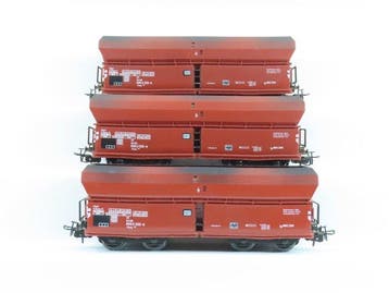 Märklin H0 - 4624 - Modeltrein goederenwagon (3) - 3x, Nieuw