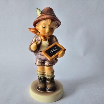 Goebel - Beeldje - Hummel #556 - Eins und eins... / One Plus