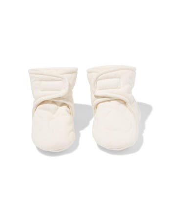 HEMA Newborn sloffen jersey beige laag geprijsd, Verzenden, Nieuw