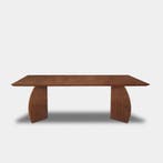 Tafel Rechthoekig Eikenhout  Driehoek  200x100, Huis en Inrichting, Tafels | Eettafels, Nieuw