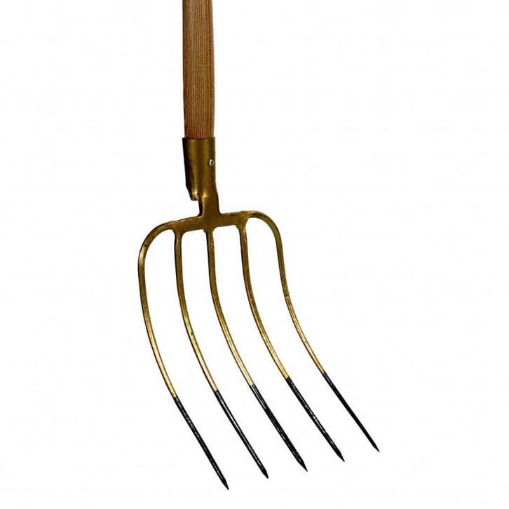 Talen Tools Robuuste Mestvork met 5 Tanden - Vaste Mest -..., Tuin en Terras, Hand-tuingereedschap, Hark, Nieuw, Ophalen of Verzenden