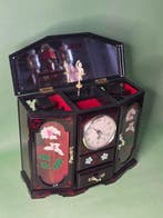 Vintage Juwelendoos met Ballerina - Muziekdoos - Azië -