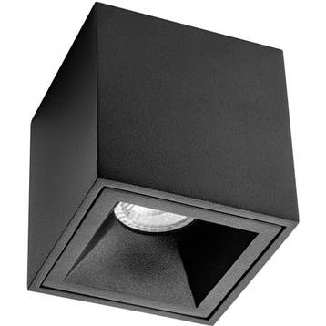 Opbouwspot GU10 - Pragmi Cliron Pro - Opbouw Vierkant - Mat, Ophalen of Verzenden, Nieuw, Overige fittingen, Plafondspot of Wandspot