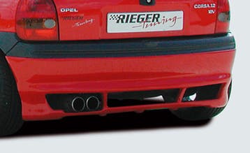 Rieger achteraanzetstuk (variant 2) | Corsa B: 02.93-09.96 (, Auto-onderdelen, Verzenden, Nieuw, Opel