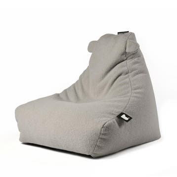 Kinder Zitzak Mini Teddy - Soft Grey, Verzenden, Nieuw