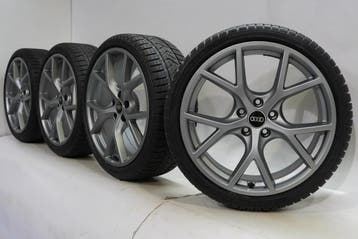Audi RS3 8Y 19 inch velgen Pirelli Winterbanden Origineel, Auto-onderdelen, Banden en Velgen, 19 inch, Gebruikt, Velg(en), Winterbanden