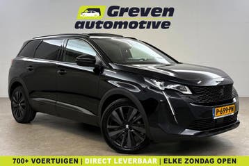 Peugeot 5008 1.2 PureTech GT Black Edition | 7p | Pano |, Automaat, Euro 6, Zwart, Nieuw