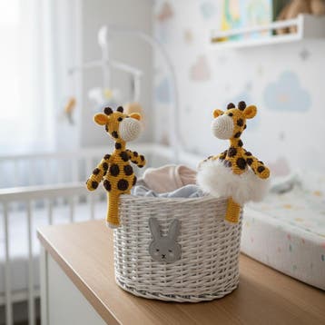 Knijpertje Giraffe (Nr. 8) - Haakpret Anja Toonen - Haakpa, Ophalen of Verzenden, Nieuw