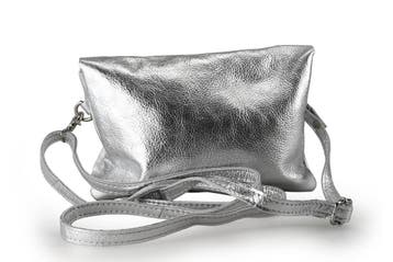 Manfield Crossbodytas Goud, Verzenden, Zo goed als nieuw