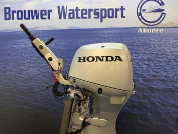 “Honda 40 pk buitenboordmotor | Big Tiller | Supermooi “, Viertaktmotor, Ophalen of Verzenden, Zo goed als nieuw, 30 pk of meer