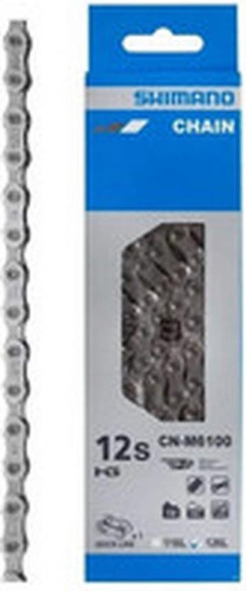 Ketting 12 speed Shimano Deore CN-M6100 met Quick Link - 126, Ophalen of Verzenden, Zo goed als nieuw, Shimano
