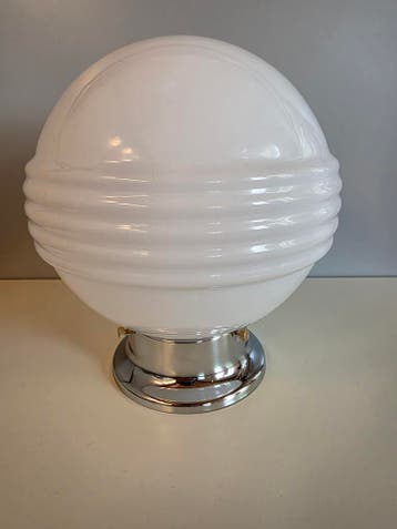 Art deco stijl plafondlamp. - Gratis thuisbezorgd., Antiek en Kunst, Ophalen of Verzenden