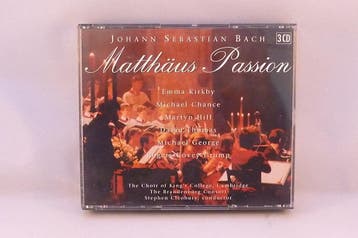 J.S. Bach - Matthäus Passion / Emma Kirkby (3 CD), Ophalen of Verzenden, Zo goed als nieuw