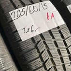 4 x Pirelli Winter 190 Snowsport 205-60-15 Winterbanden 6mm, Gebruikt, 15 inch, Band(en), Personenwagen