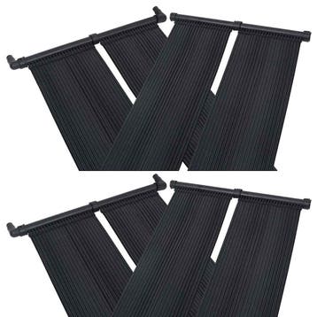 vidaXL Solarverwarmingspanelen voor zwembad 4 st 80x310 cm, Verzenden, Nieuw