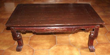 Bijzettafel - Elm - China - Qing Dynastie (1644-1911)