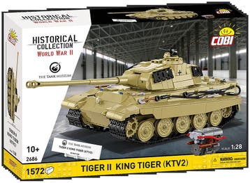 COBI 2686 PZKPFW.VI B Tiger II (Leger bouwsets), Verzenden, Nieuw