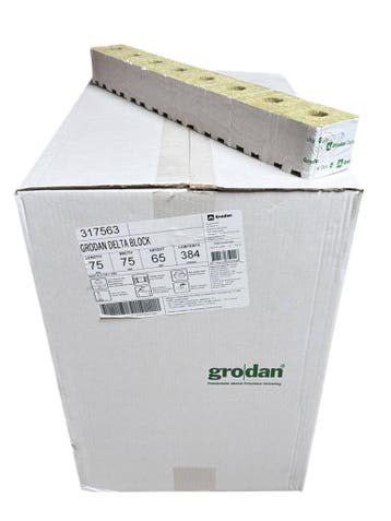 Grodan Startblok, klein gat, 28 mm (per doos 384 st), Tuin en Terras, Ophalen of Verzenden