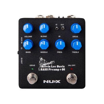 NUX NBP-5 bas voorversterker pedaal MELVIN LEE DAVIS, Muziek en Instrumenten, Effecten, Ophalen of Verzenden, Nieuw