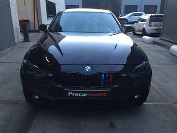 BMW 3-serie F30 F31 Bi-xenon LED DRL koplampen zwart, Verzenden, Nieuw, BMW