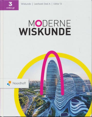Moderne Wiskunde 13e editie Leerboek 3A VMBO-GT (ISBN 978900, Verzenden, Nieuw