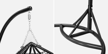 Hangstoel 2-Persoons Frame | Nieuw | OP=OP, Ophalen of Verzenden, Nieuw, Metaal, Verstelbaar