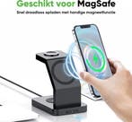 2dekans | iSETCHI – Draadloze Qi & Magsafe Oplader 3-in-1 –, Ophalen of Verzenden, Zo goed als nieuw