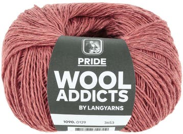 WoolAddicts Pride - 129 zeester koraalrood - Linnen-Mix Ga, Ophalen of Verzenden, Nieuw
