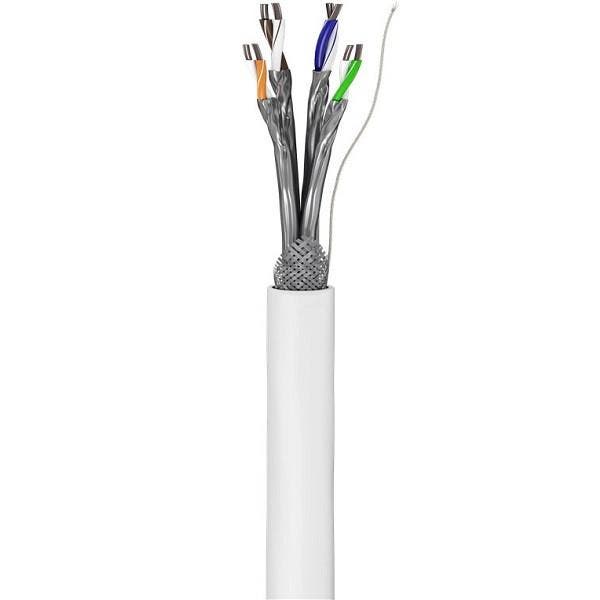 Netwerkkabel | Cat6 S/FTP | 100 meter (Stugge kern), Computers en Software, Pc- en Netwerkkabels, Nieuw, Verzenden