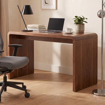 *WOONWINKEL* Kare Design Club Walnut Walnoot Bureau, Verzenden, Nieuw