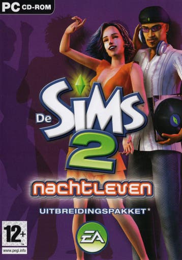 De Sims 2 Nachtleven Uitbreidingspakket - PC - CIB, Spelcomputers en Games, Games | Pc, Ophalen of Verzenden, Zo goed als nieuw