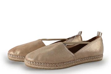 Tamaris Espadrilles in maat 38 Goud, Kleding | Dames, Tamaris, Overige kleuren, Verzenden, Zo goed als nieuw