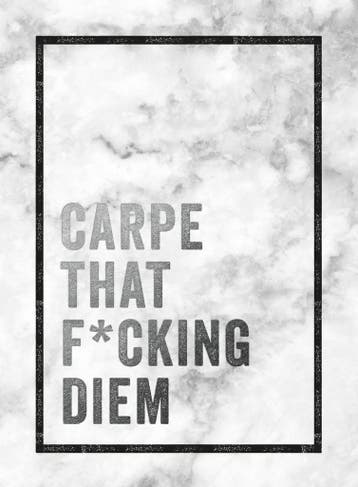 Cadeauboeken - Carpe that f*cking diem (9789036640251), Boeken, Verzenden, Nieuw