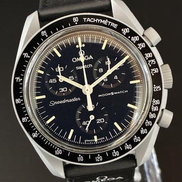 Omega x Swatch - MoonSwatch - Mission to the Moon - Zonder, Sieraden, Tassen en Uiterlijk, Horloges | Heren, Nieuw